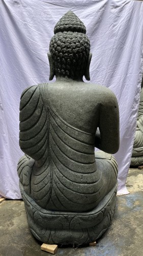 SEATED BUDDHA PRAYING 150 CM A BACK